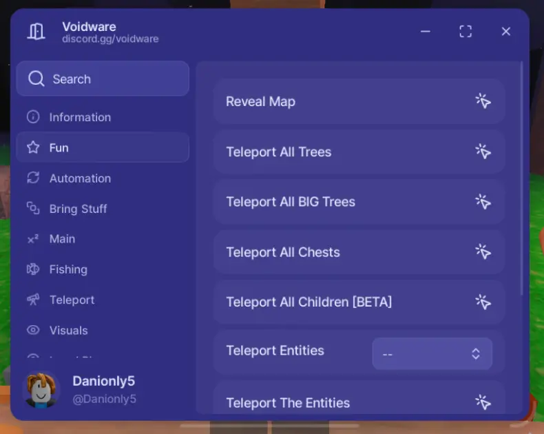 Voidware 99 Nights in the Forest Script